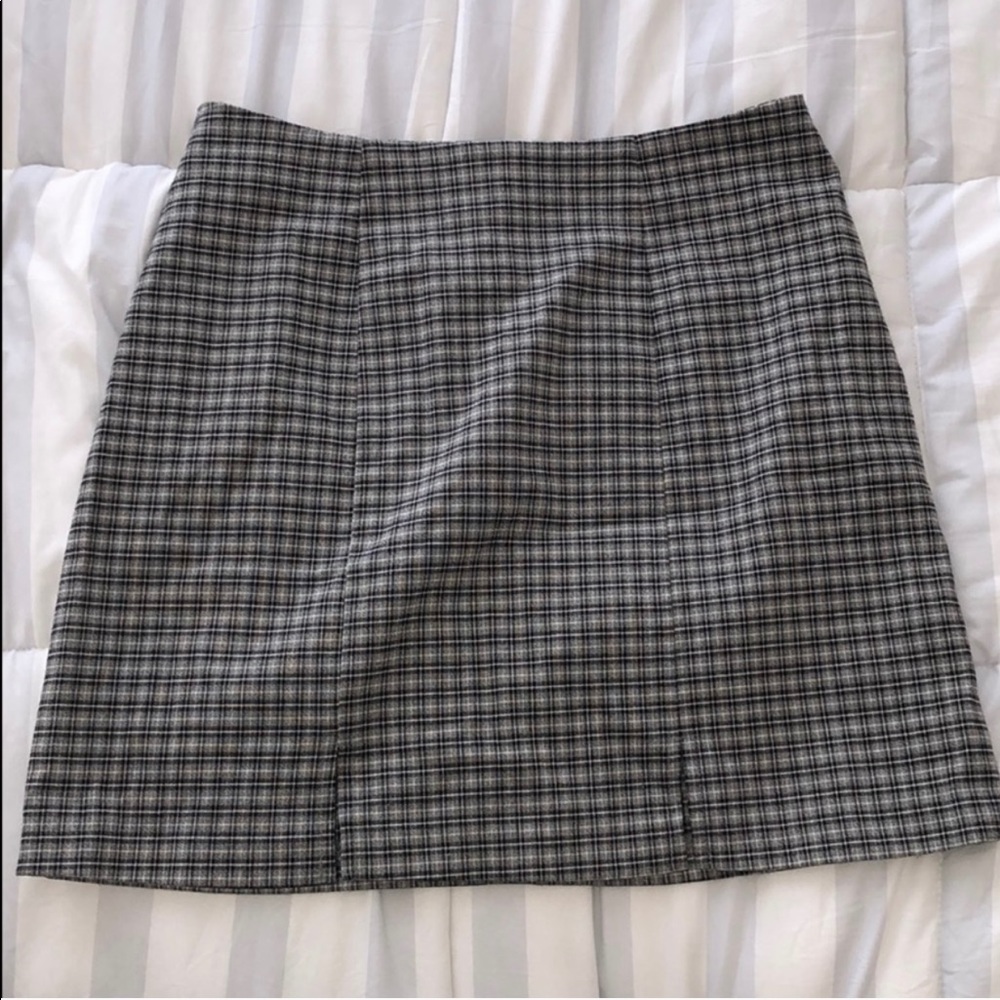 Plaid skirt